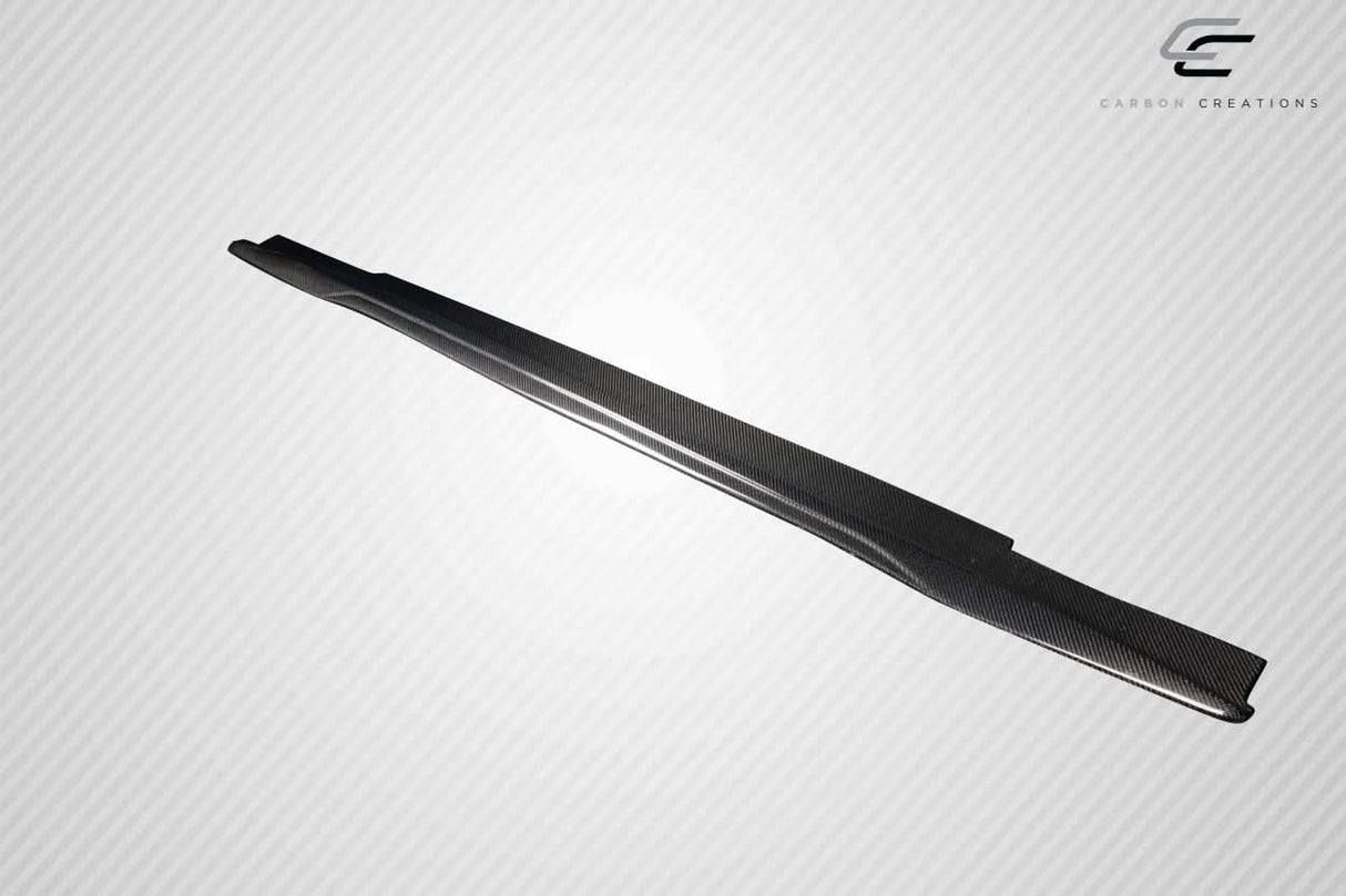 2016-2019 Cadillac CTS-V Alpha Style Side Skirt Splitters - Carbon Fiber