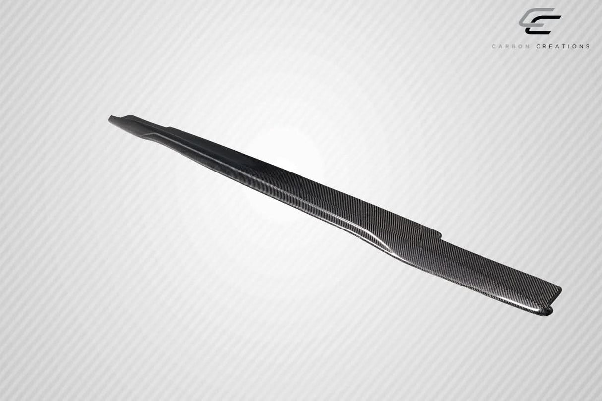 2016-2019 Cadillac CTS-V Alpha Style Side Skirt Splitters - Carbon Fiber