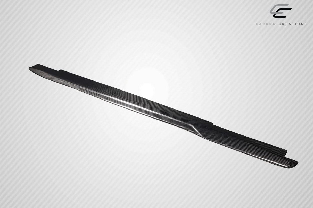 2016-2019 Cadillac CTS-V Alpha Style Side Skirt Splitters - Carbon Fiber