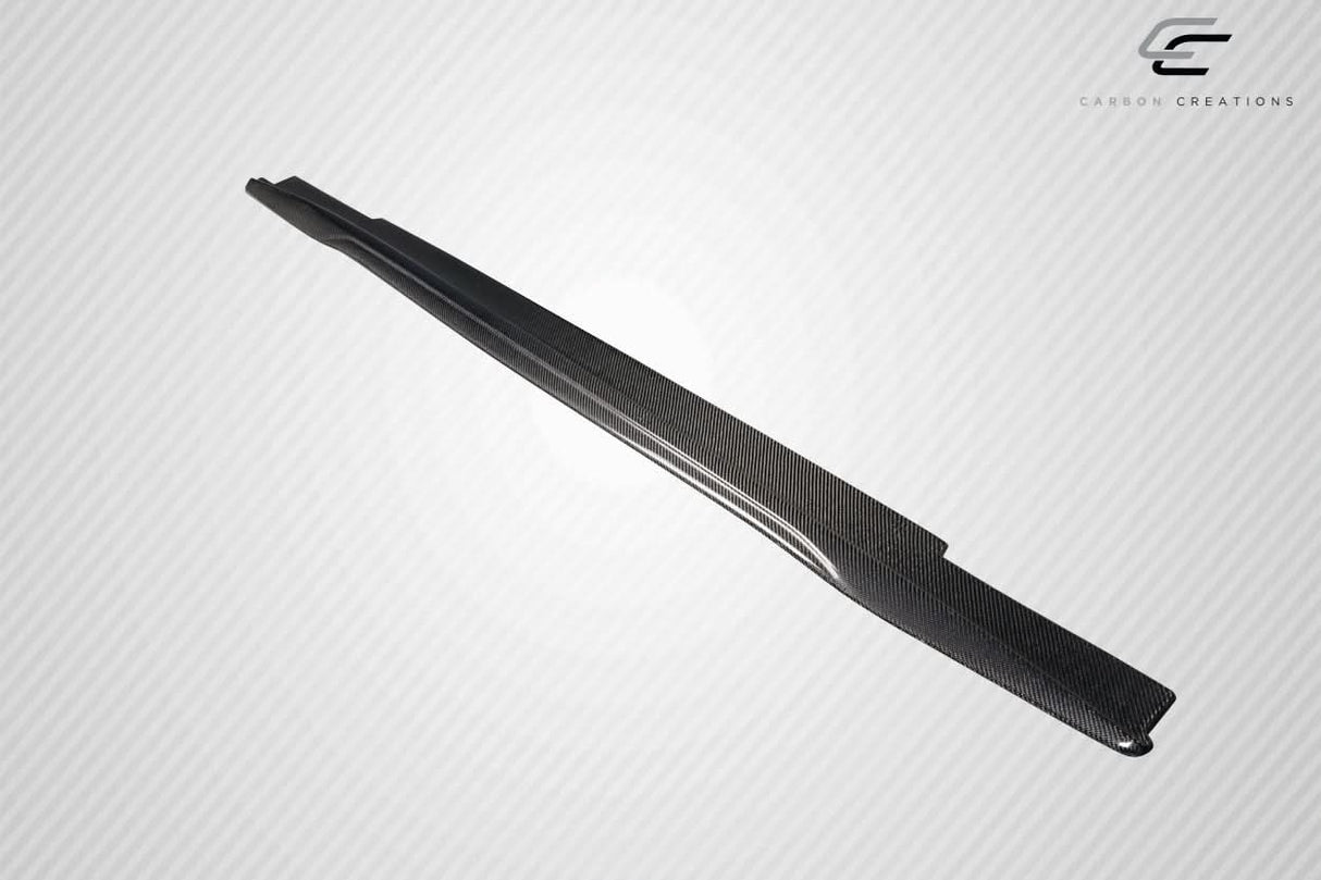 2016-2019 Cadillac CTS-V Alpha Style Side Skirt Splitters - Carbon Fiber