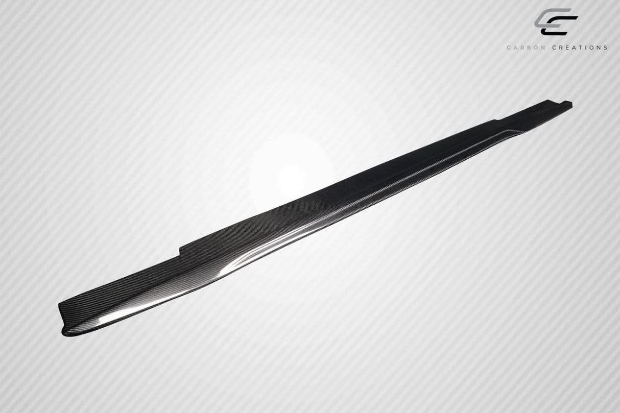 2016-2019 Cadillac CTS-V Alpha Style Side Skirt Splitters - Carbon Fiber