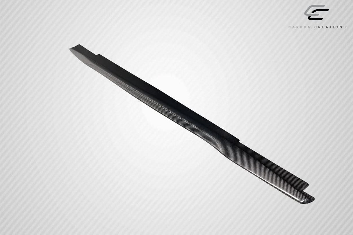 2016-2019 Cadillac CTS-V Alpha Style Side Skirt Splitters - Carbon Fiber