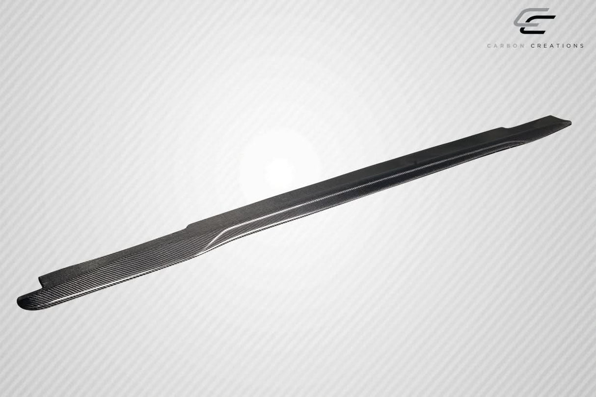 2016-2019 Cadillac CTS-V Alpha Style Side Skirt Splitters - Carbon Fiber