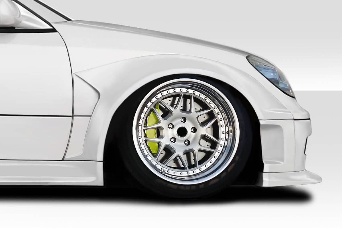 1998-2005 Lexus GS KTV Style Wide Body Front Fender Flares - 4 Piece