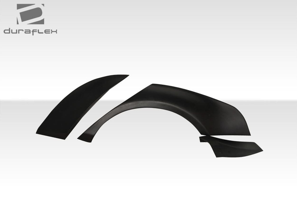 2012-2018 BMW 3 Series KTV Style Wide Rear Fender Flares - FRP