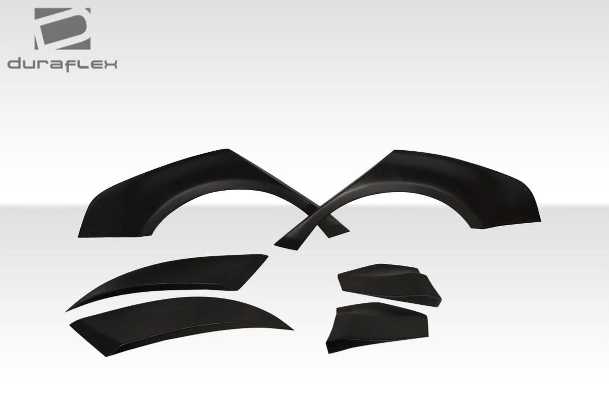 2012-2018 BMW 3 Series KTV Style Wide Rear Fender Flares - FRP