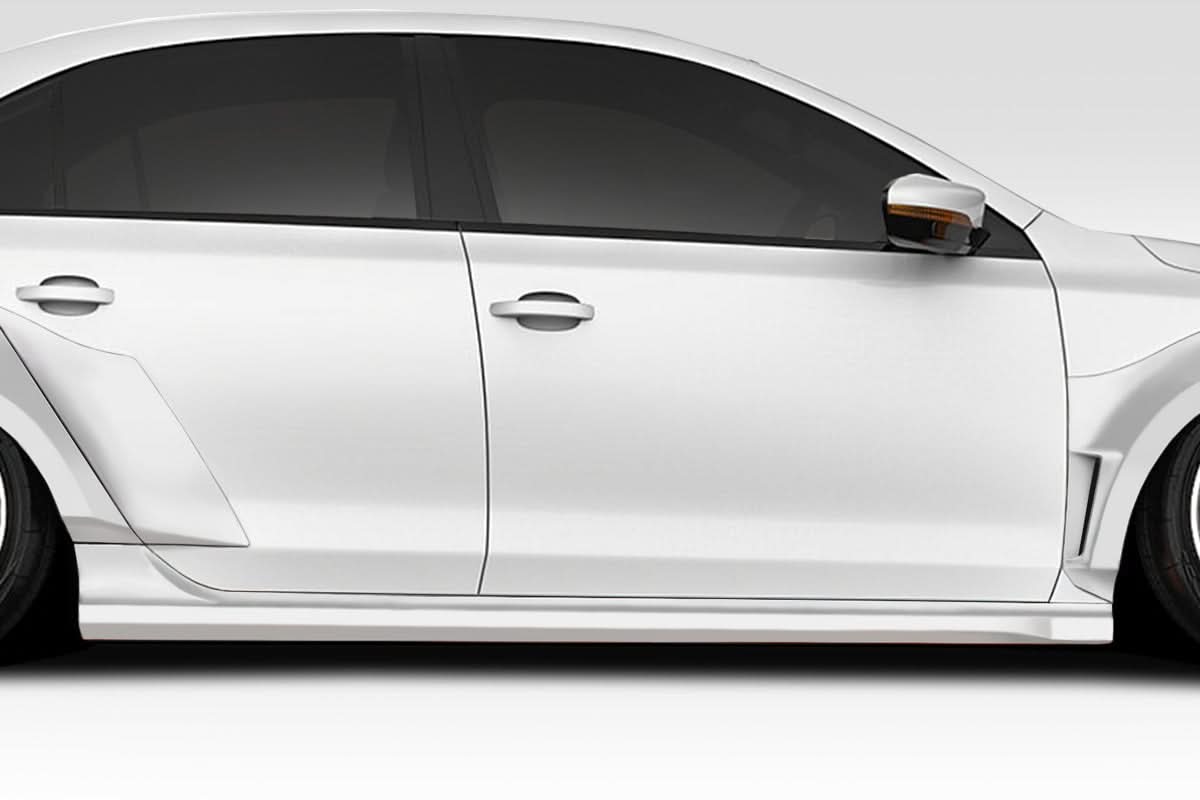 2011-2018 Volkswagen Jetta Blaze Style Wide Body Side Skirts - FRP