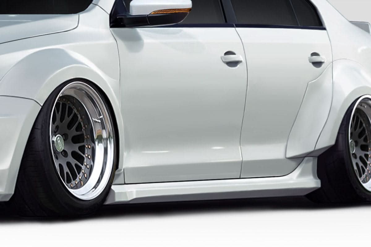 2011-2018 Volkswagen Jetta Blaze Style Wide Body Side Skirts - FRP