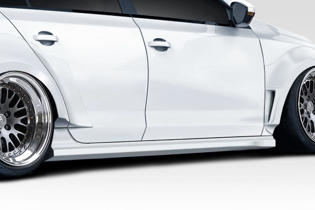 2011-2018 Volkswagen Jetta Blaze Style Wide Body Side Skirts - FRP