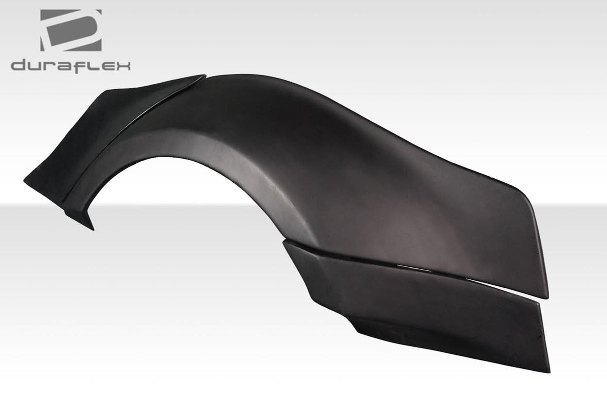 2011-2018 Volkswagen Jetta KTV Style Wide Body Rear Fender Flares - FRP