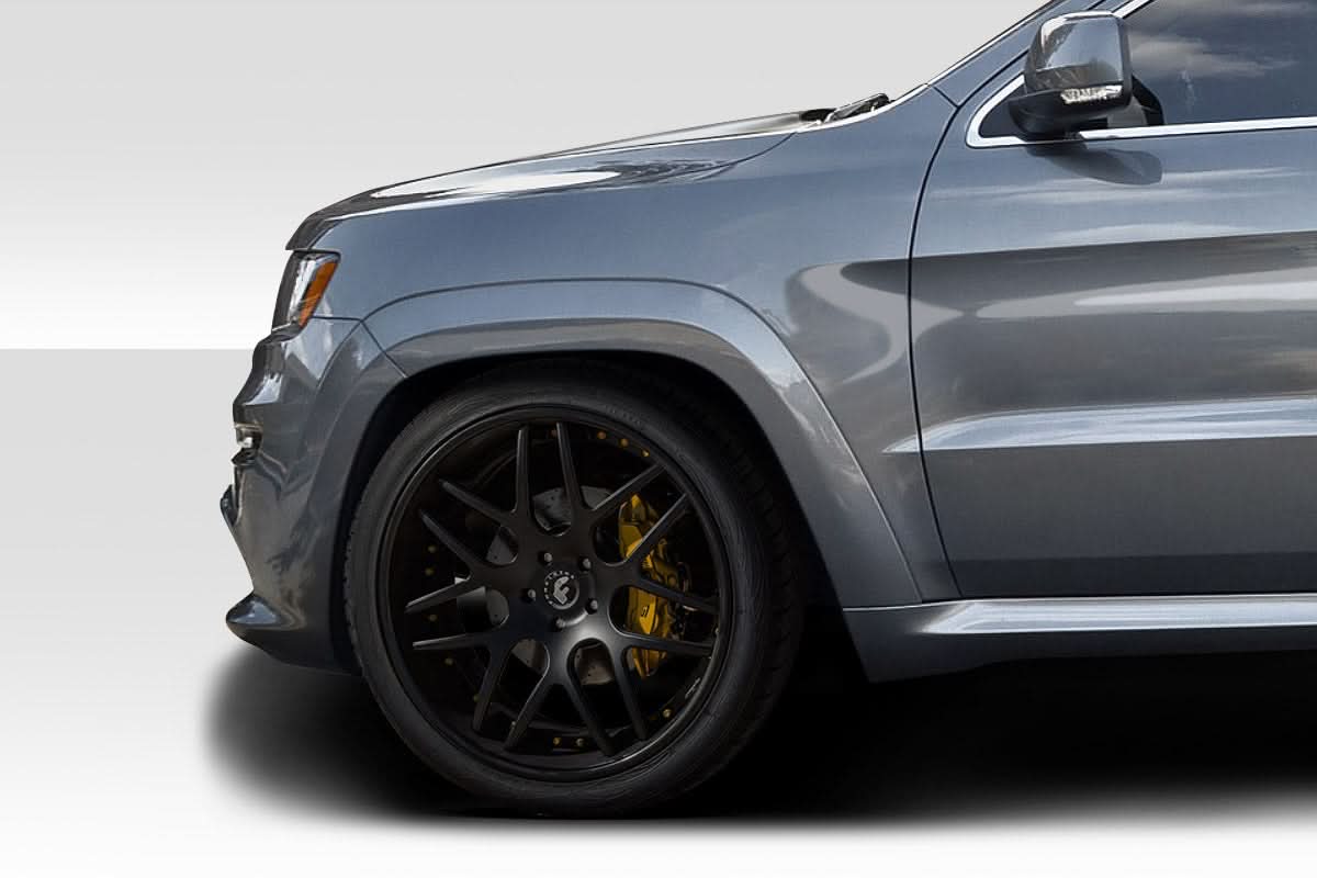 2011-2022 Jeep Grand Cherokee SRT Look Front Fender Flares - FRP