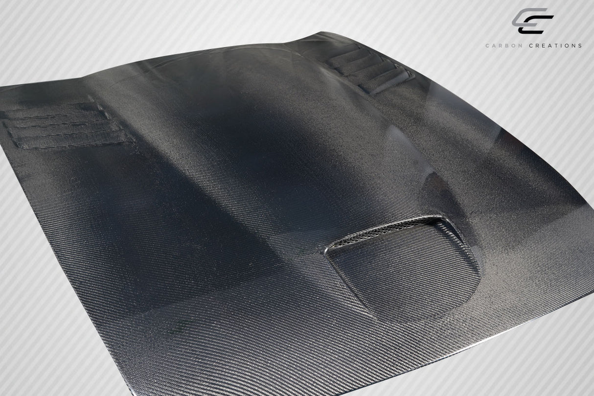 2003-2009 Dodge Viper Carbon Creations SRT Look Hood - 1 Piece