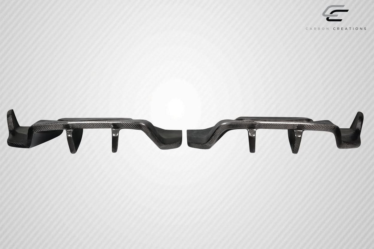 2014-2019 Chevrolet Corvette C7 Exe Style Rear Diffuser - Carbon Fiber