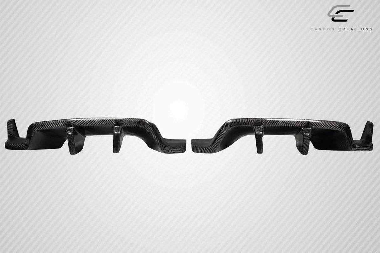 2014-2019 Chevrolet Corvette C7 Exe Style Rear Diffuser - Carbon Fiber