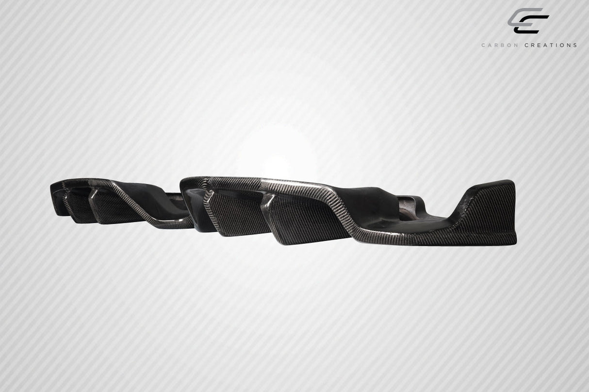 2014-2019 Chevrolet Corvette C7 Carbon Creations Exe Rear Diffuser - 2 Pieces