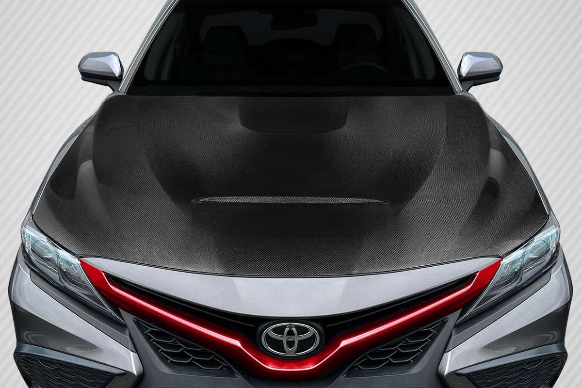 2018-2024 Toyota Camry GTS Look Hood - Carbon Fiber