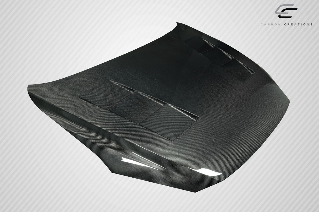 2014-2018 Mazda 3 Carbon Creations Velocity Hood - 1 Piece