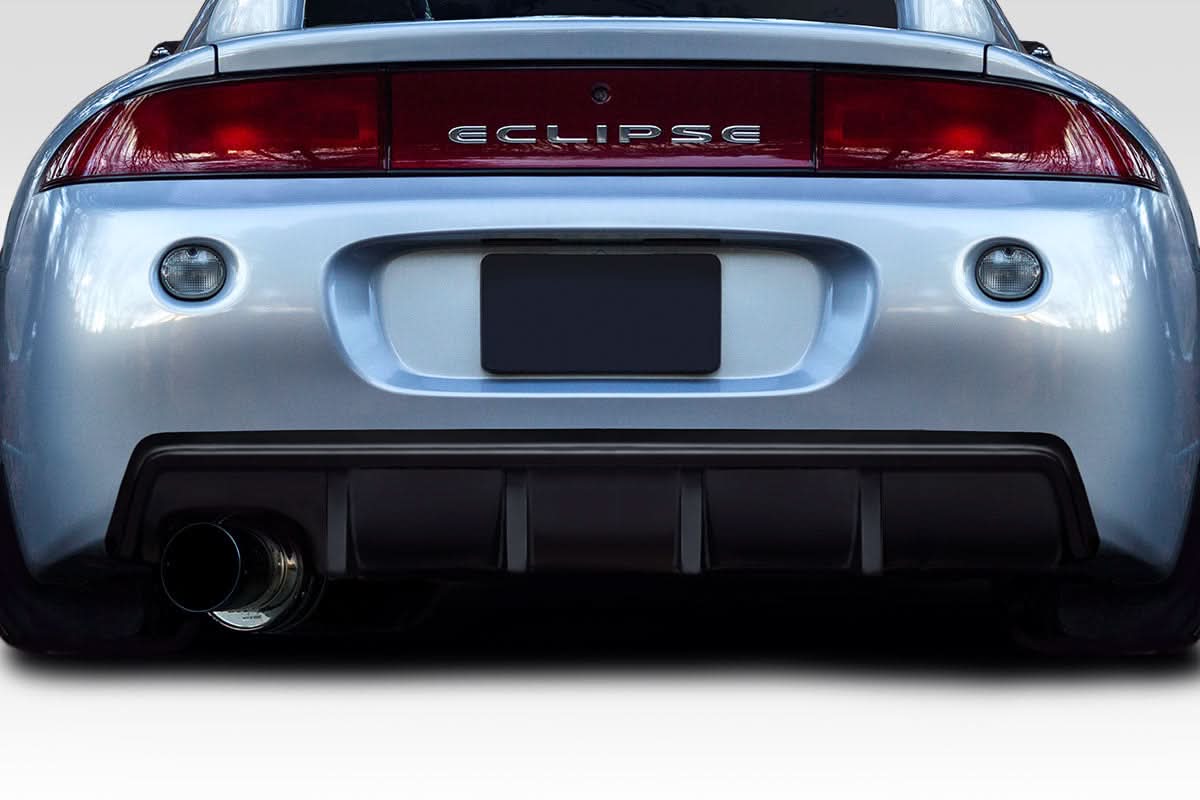 1997-1999 Mitsubishi Eclipse Cartwercs Style Rear Diffuser - FRP