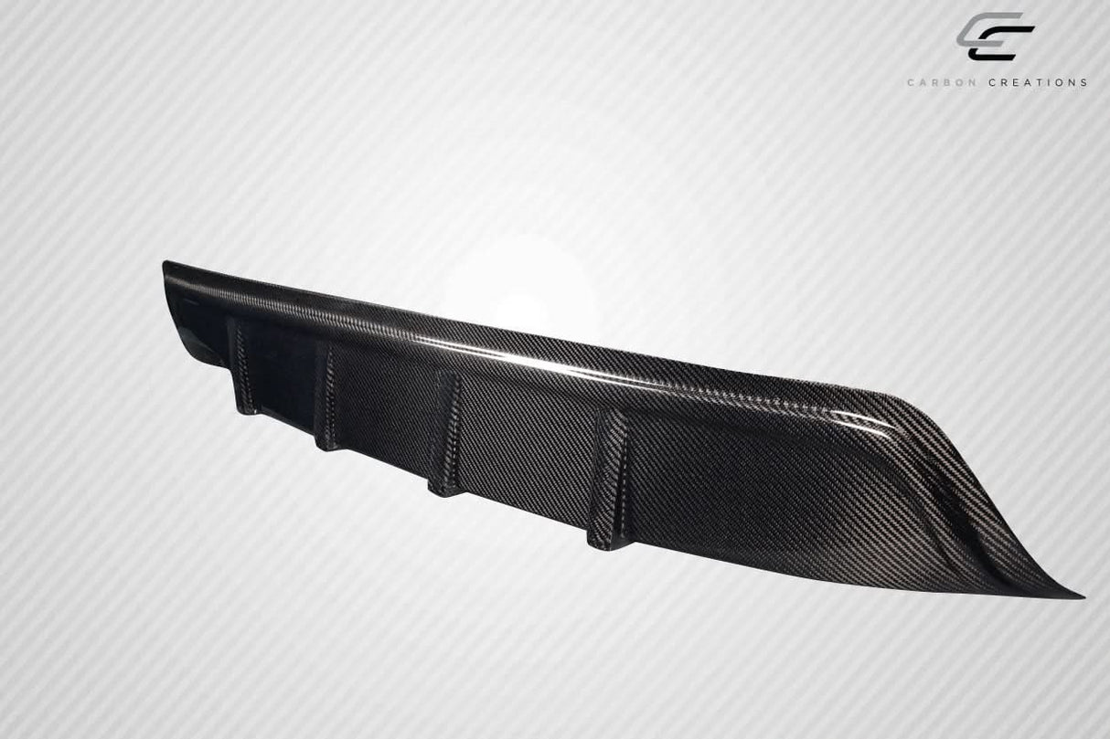 1997-1999 Mitsubishi Eclipse Cartwercs Style Rear Diffuser - Carbon Fiber