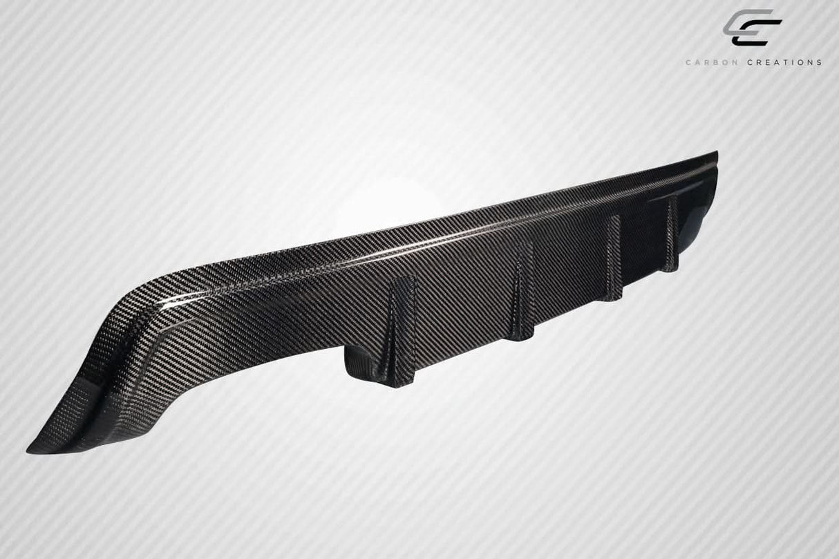 1997-1999 Mitsubishi Eclipse Cartwercs Style Rear Diffuser - Carbon Fiber