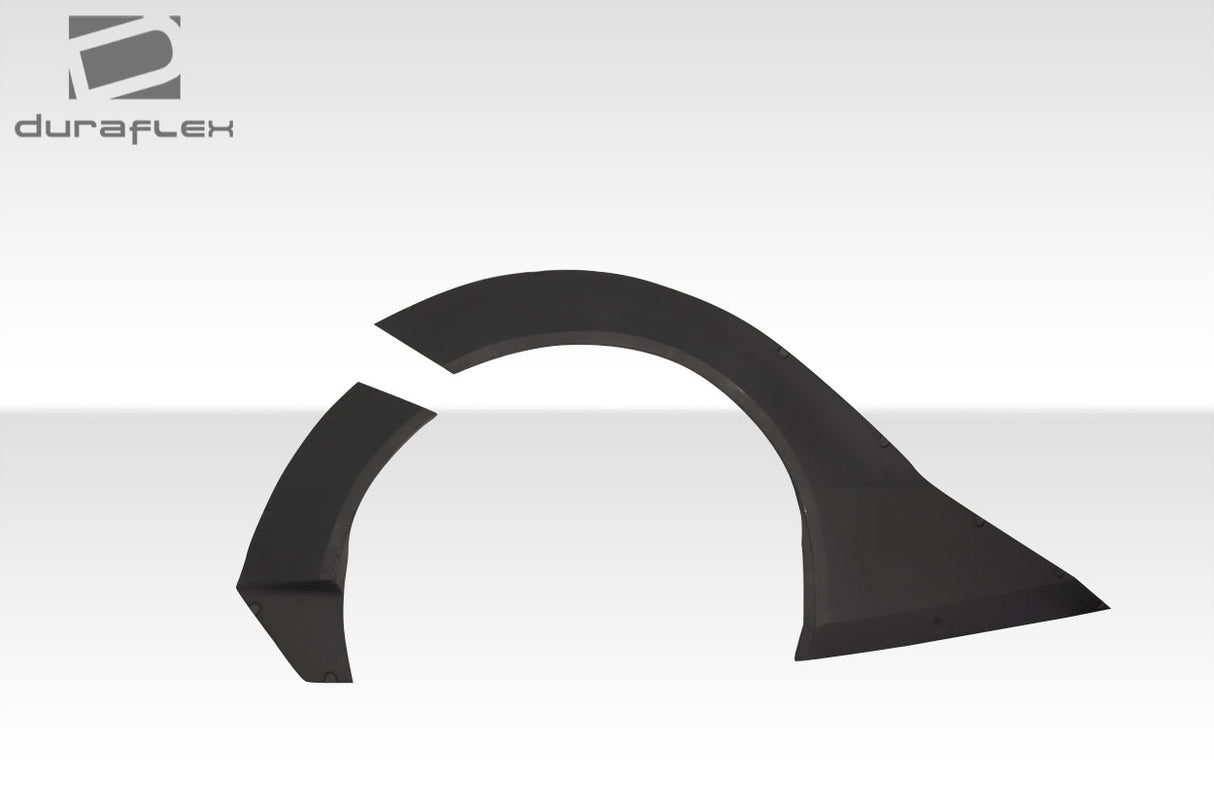 2020-2023 Chevrolet Corvette C8 Duraflex Gran Veloce Wide Body Rear Fender Flares - 4 Piece
