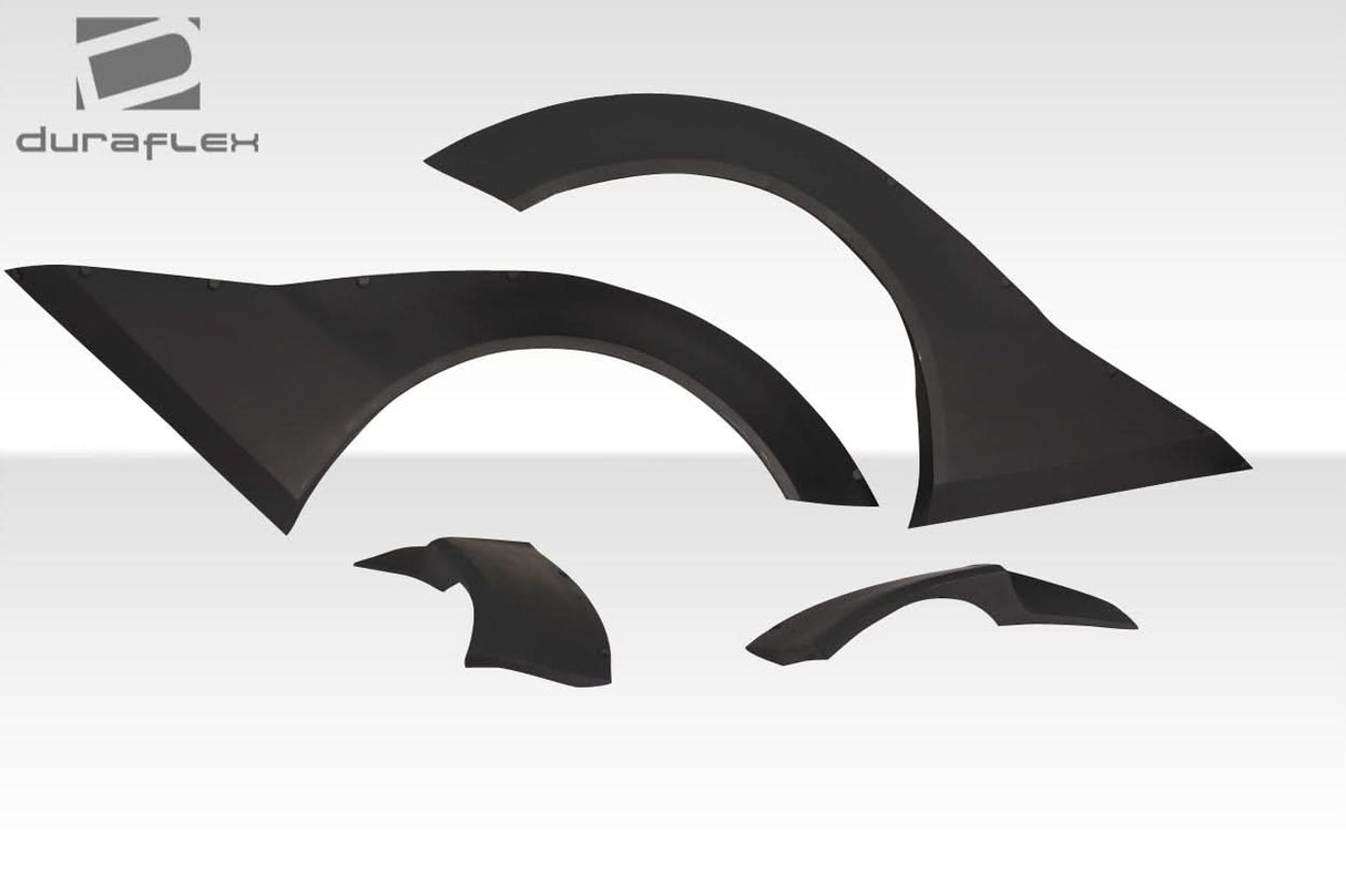 2020-2025 Chevrolet Corvette C8 Gran Veloce Style Wide Body Rear Fender Flares - 4 Piece - FRP