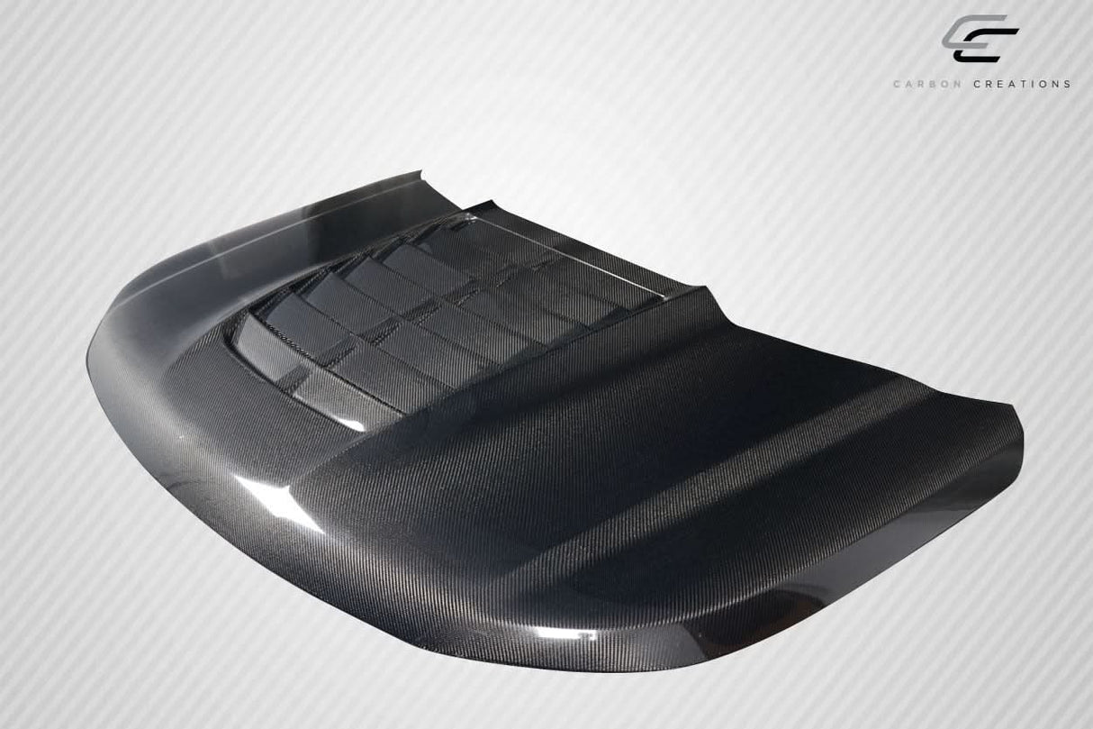 2016-2019 Ford Explorer GT500 Look Hood - Carbon Fiber
