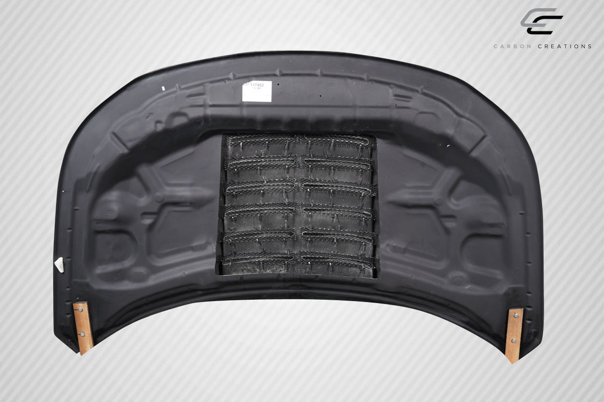 2016-2019 Ford Explorer Carbon Creations GT500 Look Hood - 1 Piece