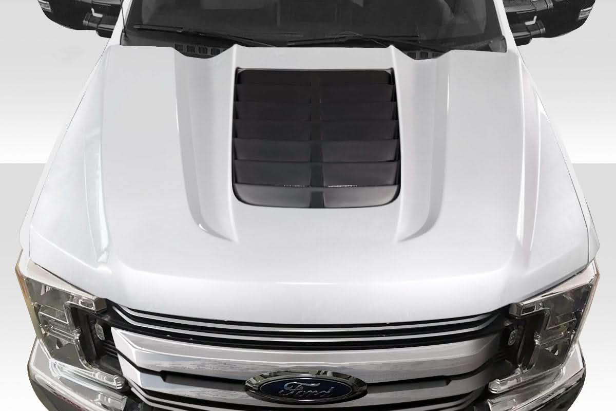 2017-2022 Ford Super Duty F250 F350 F450 GT500 V2 Look Hood - FRP