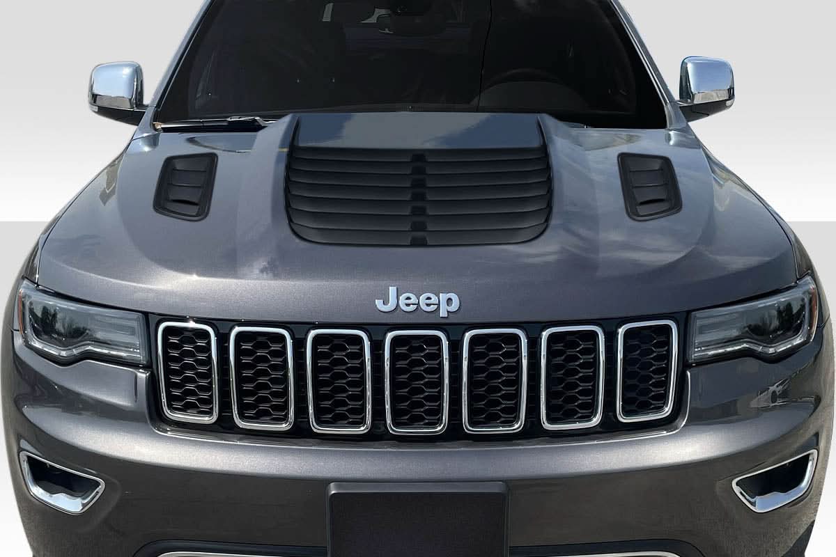2011-2022 Jeep Grand Cherokee Venom Style Hood - 1 Piece - FRP