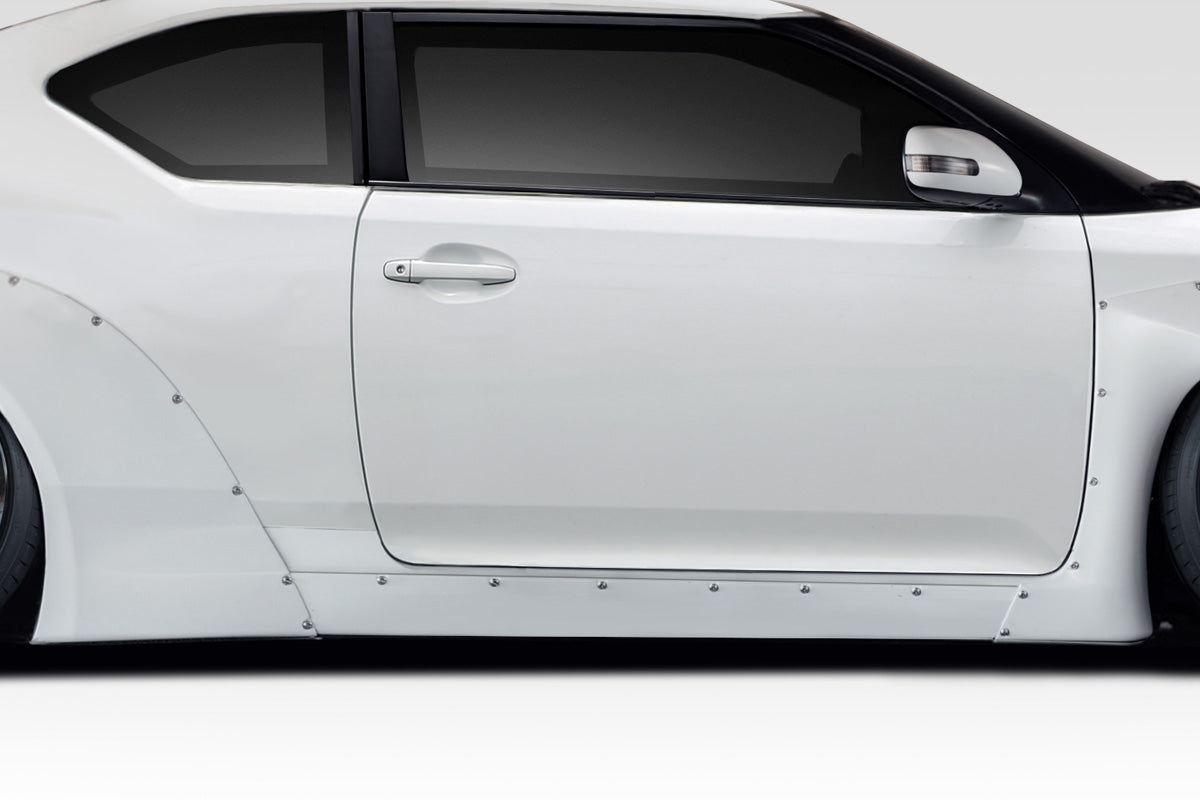 2011-2015 Scion TC RBS Style Side Skirts - 2 Piece - FRP