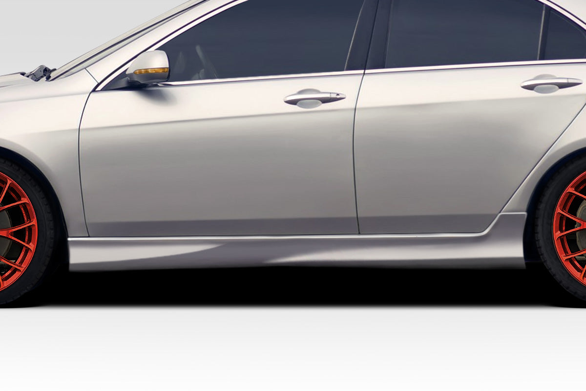 2004-2008 Acura TSX MFP Style Side Skirts - 2 Piece - FRP