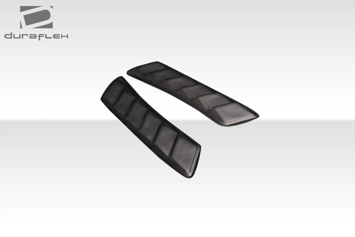 Universal Sonic Style Heat Extractor Hood Fender Air Vent Ducts - FRP