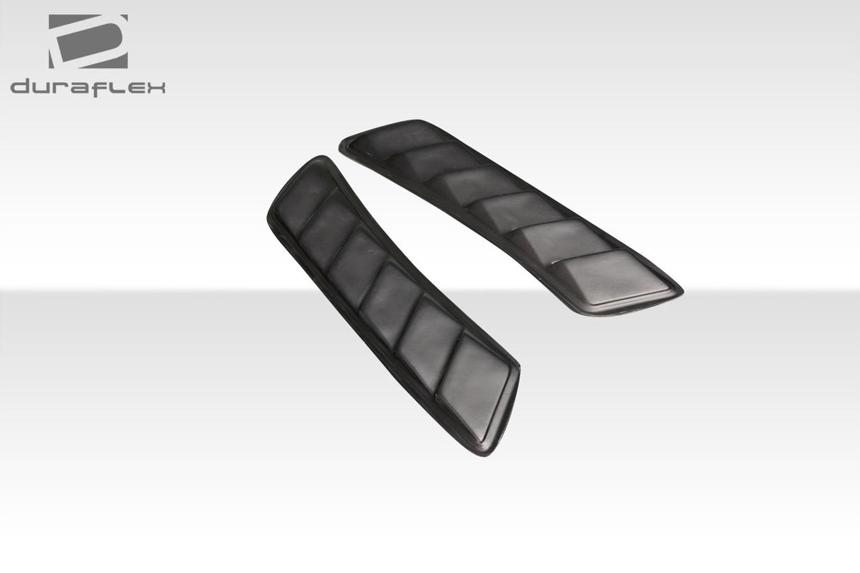 Universal Duraflex Sonic Heat Extractor Hood / Fender Air Vent Ducts - 2 Pieces