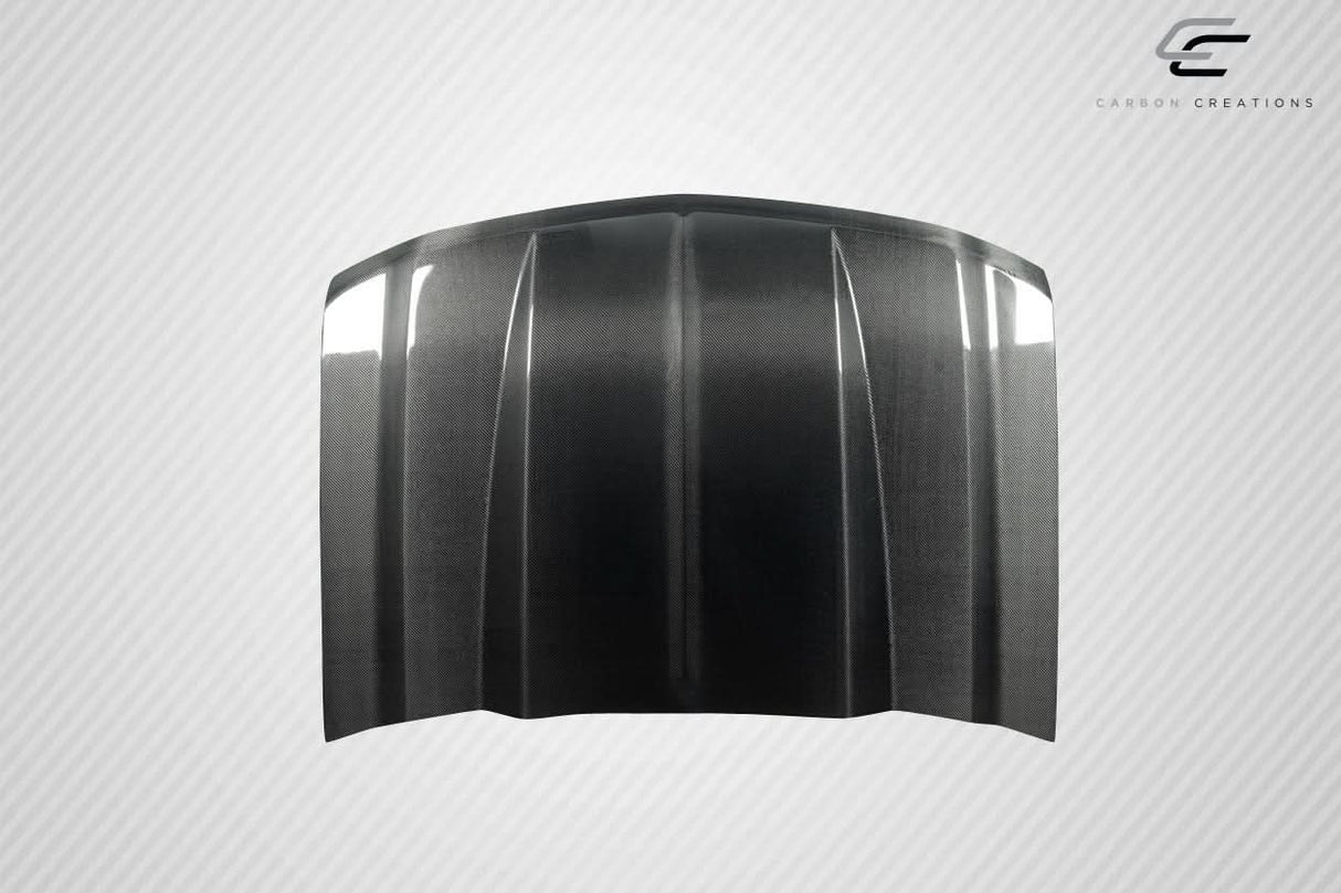 2014-2015 Chevrolet Silverado 2" Cowl Hood - Carbon Fiber