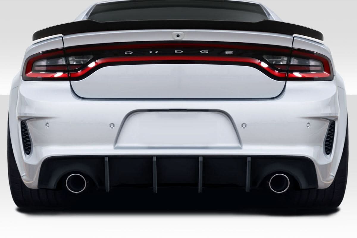 2015-2023 Dodge Charger Hellcat Widebody Look Rear Bumper - FRP