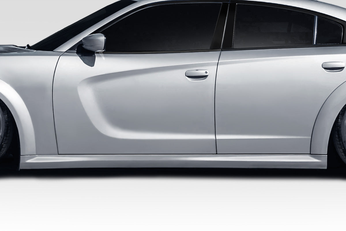 2015-2023 Dodge Charger Hellcat Widebody Look Side Skirts - FRP