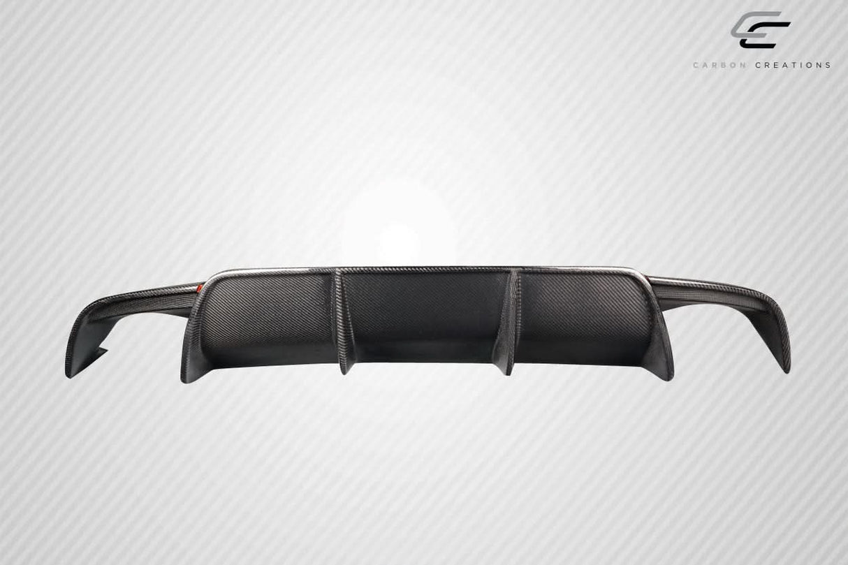 2008-2012 Honda Accord 4DR Ergo Style Rear Diffuser - Carbon Fiber
