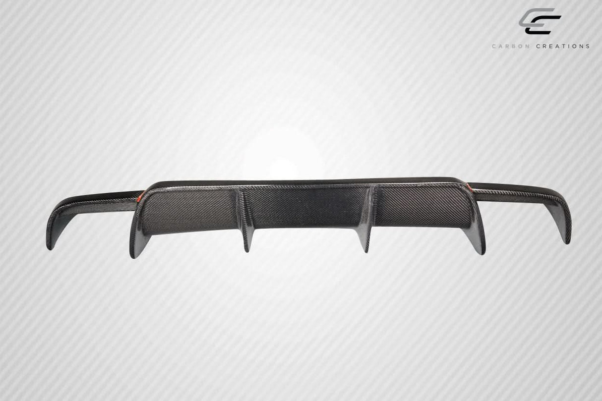 2008-2012 Honda Accord 4DR Ergo Style Rear Diffuser - Carbon Fiber