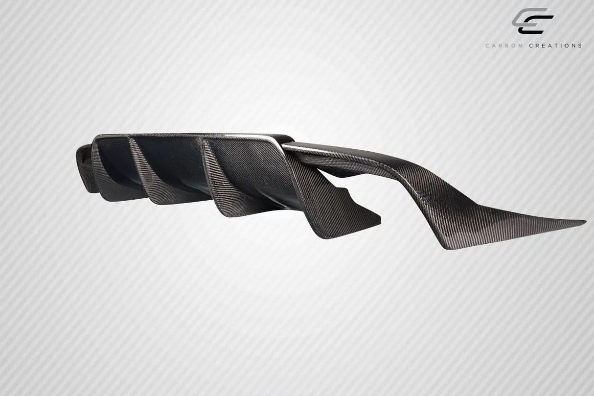 2008-2012 Honda Accord 4DR Ergo Style Rear Diffuser - Carbon Fiber