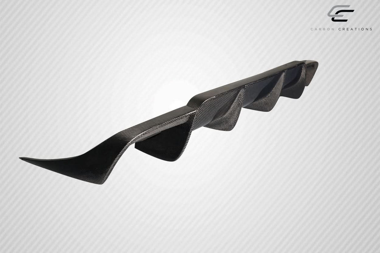 2008-2012 Honda Accord 4DR Ergo Style Rear Diffuser - Carbon Fiber