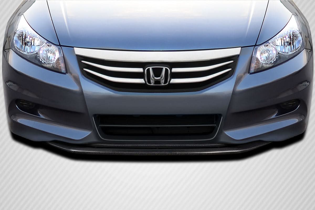2011-2012 Honda Accord Ergo Style Front Lip Spoiler - Carbon Fiber