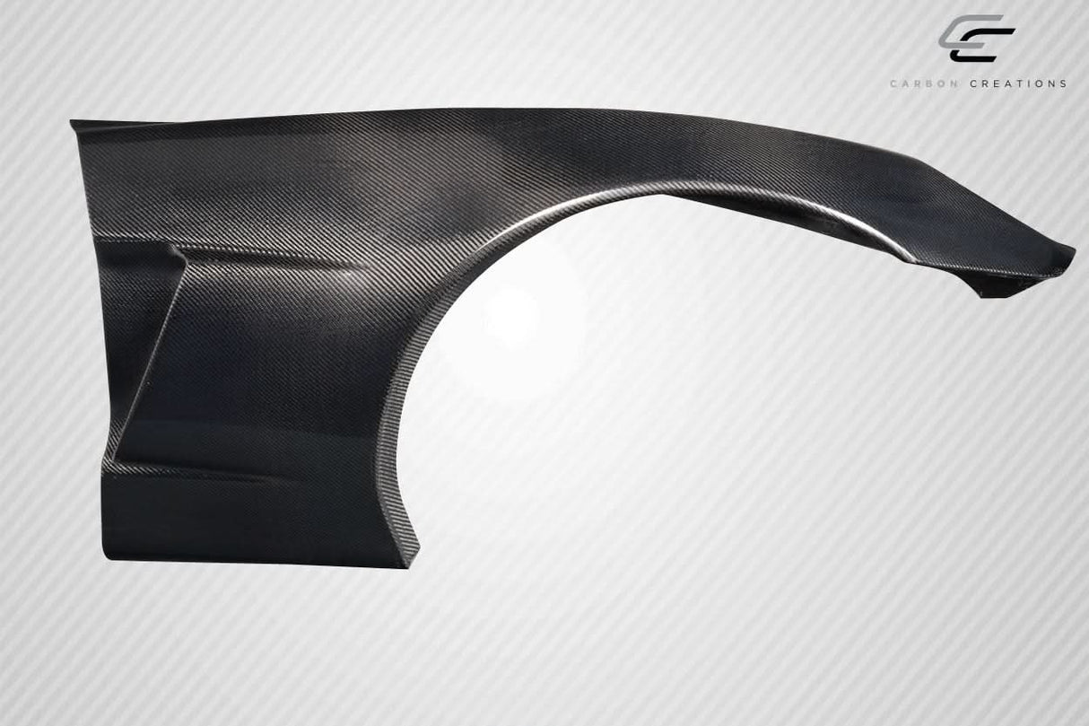 2005-2013 Chevrolet Corvette Z06 Look Front Fenders - Carbon Fiber