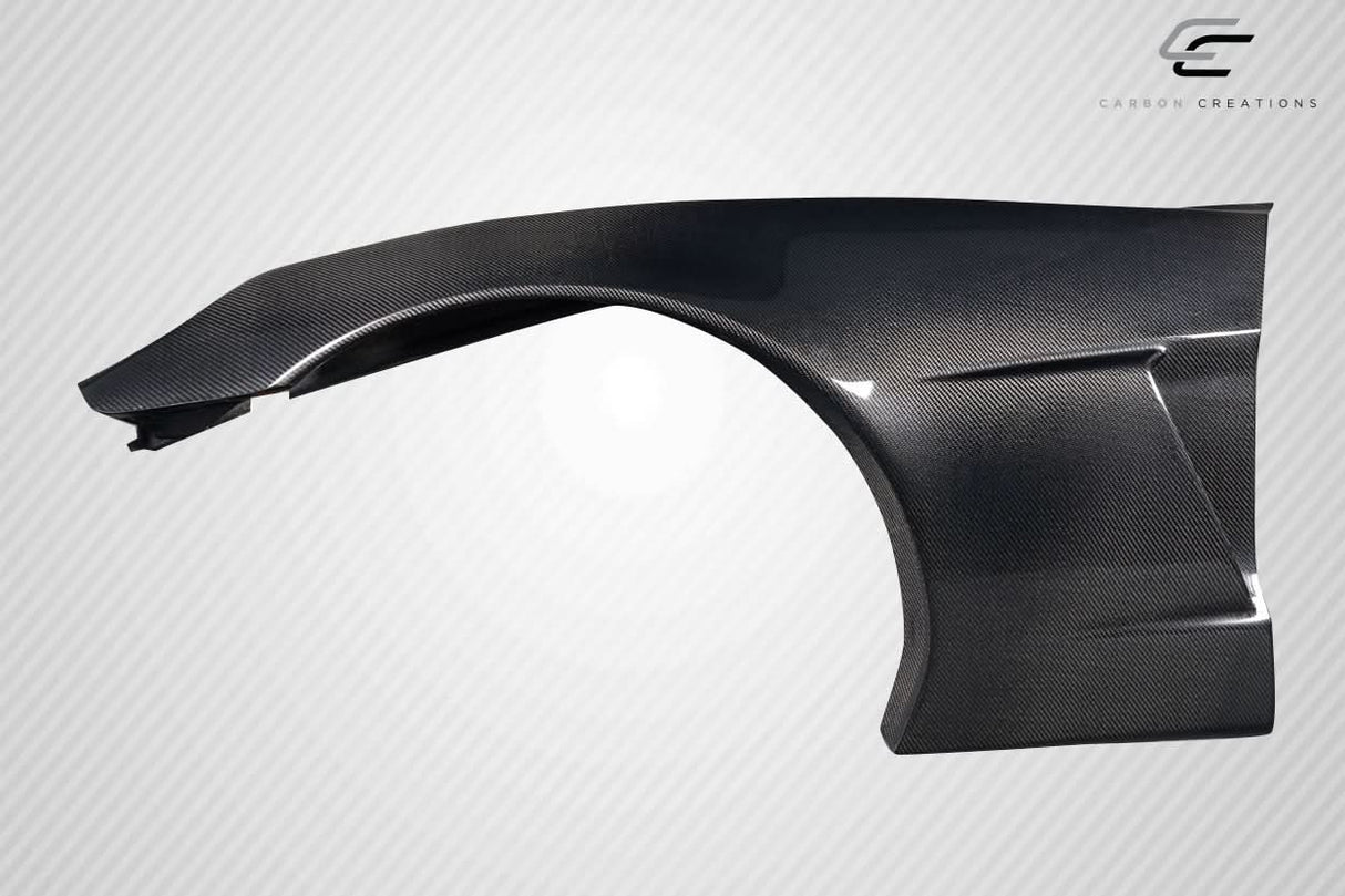 2005-2013 Chevrolet Corvette Z06 Look Front Fenders - Carbon Fiber