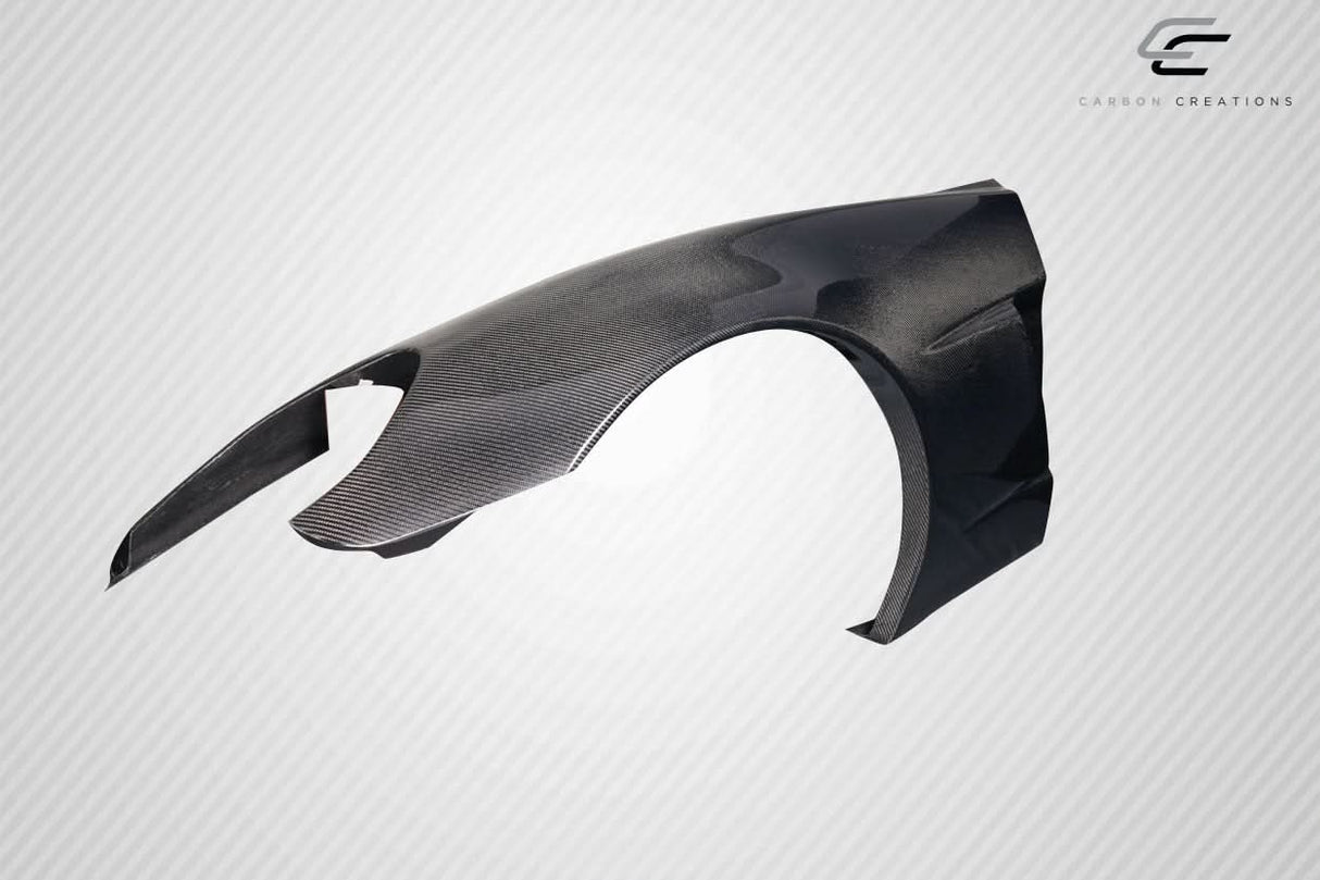 2005-2013 Chevrolet Corvette Z06 Look Front Fenders - Carbon Fiber