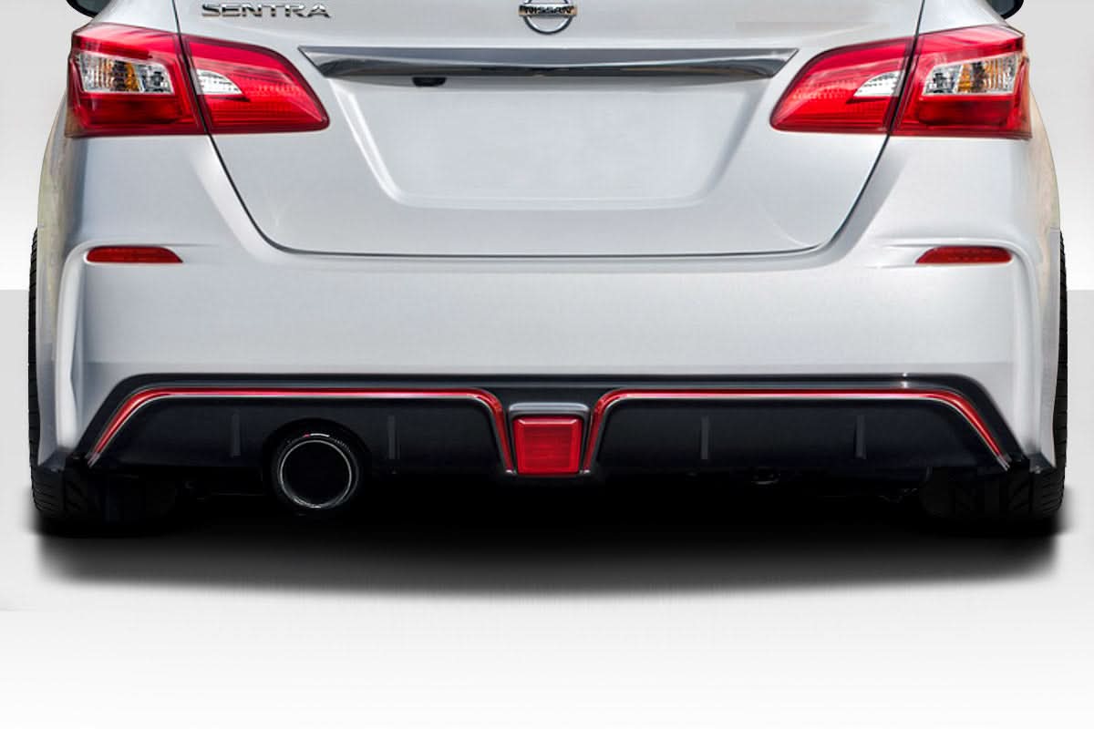 2016-2019 Nissan Sentra N1 Style Rear Bumper Cover - FRP