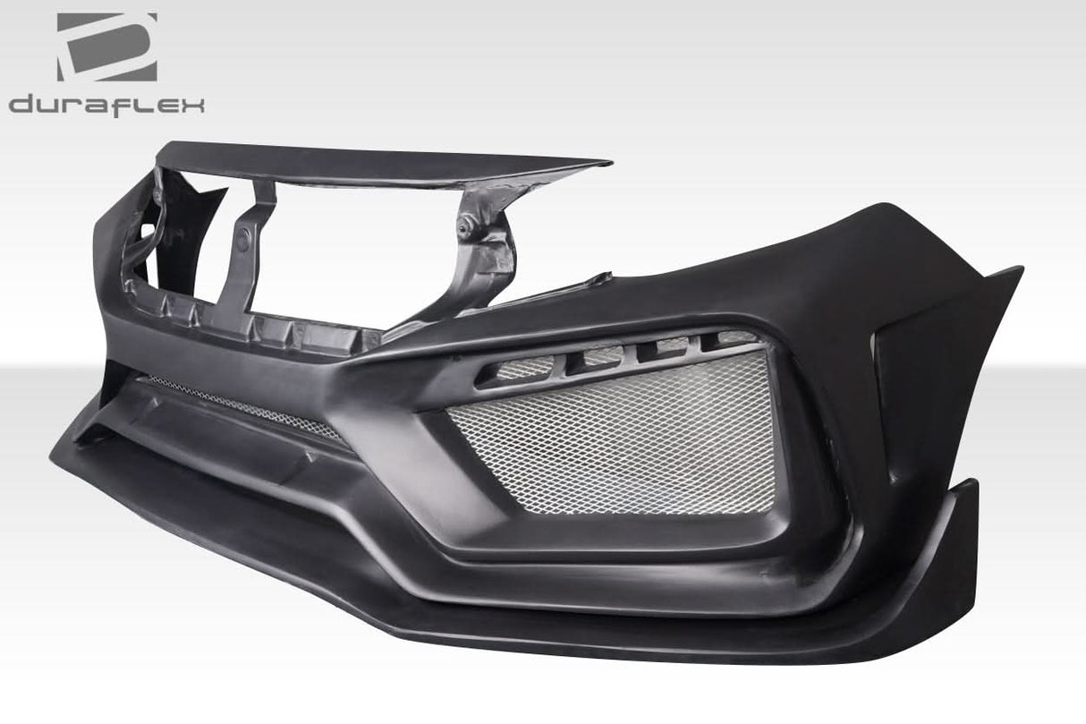 2016-2021 Honda Civic 4DR RBT Widebody Look Front Bumper - FRP