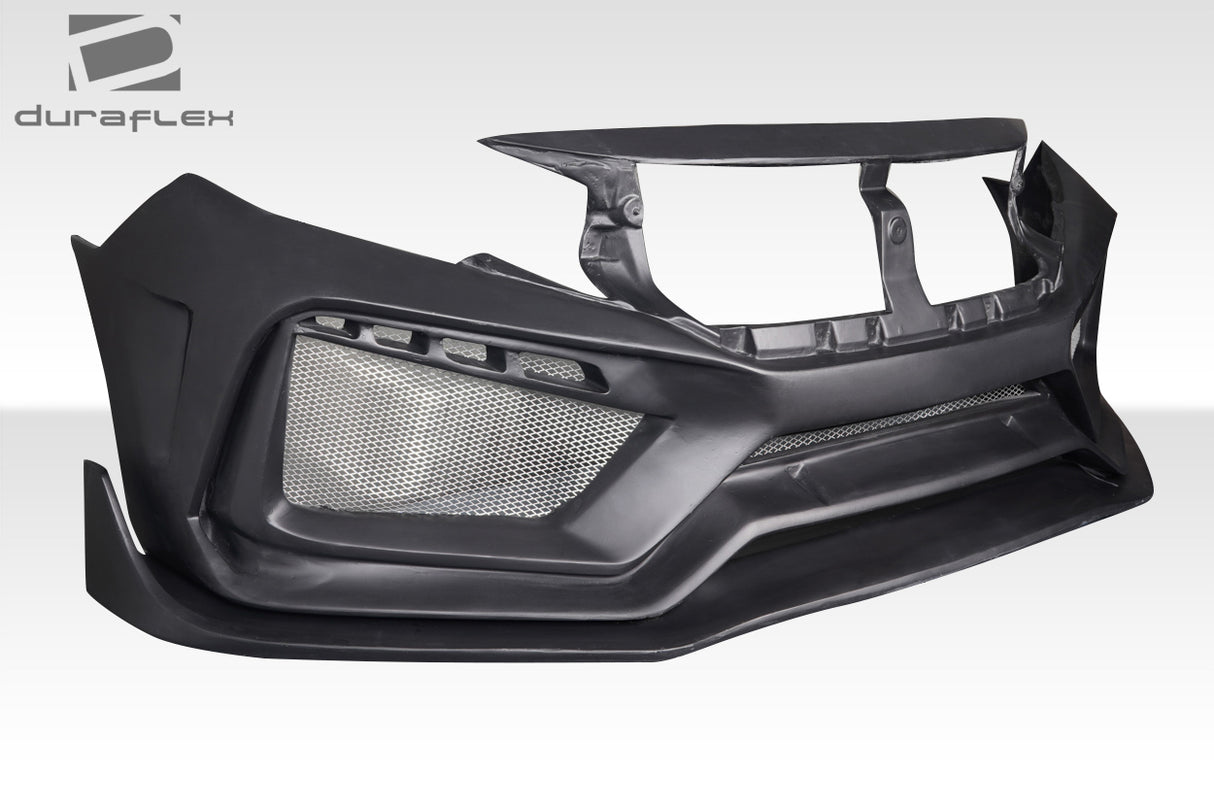 2016-2021 Honda Civic 4DR RBT Widebody Look Front Bumper - FRP