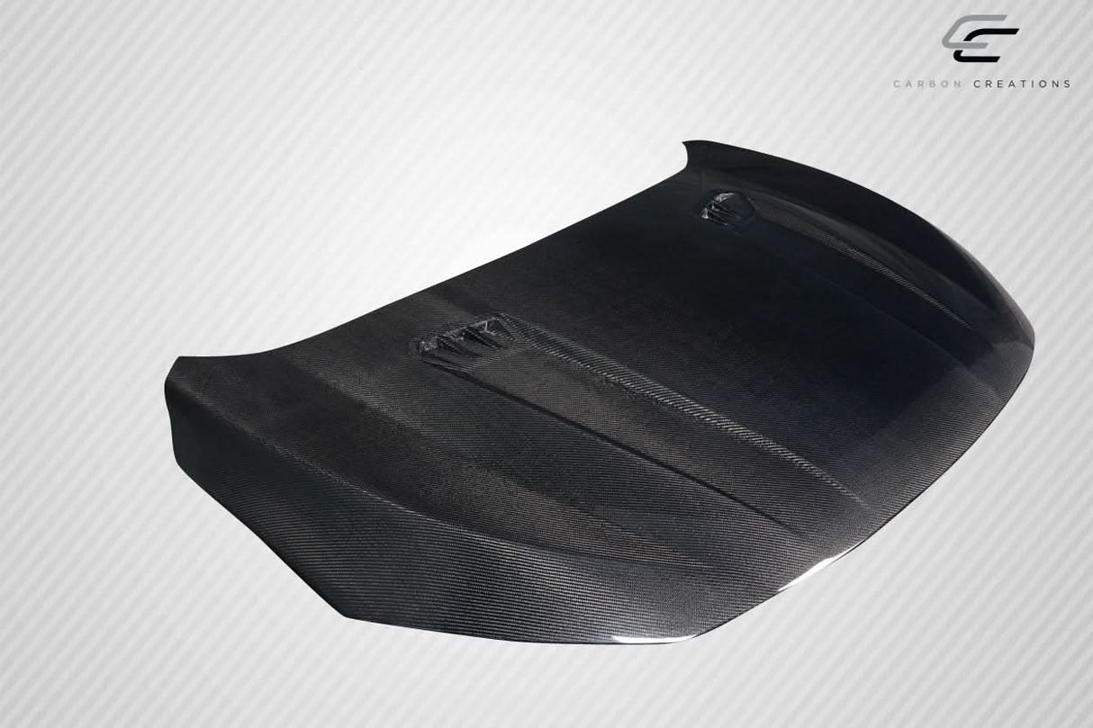 2016-2021 Honda Civic Broman Style Hood - Carbon Fiber