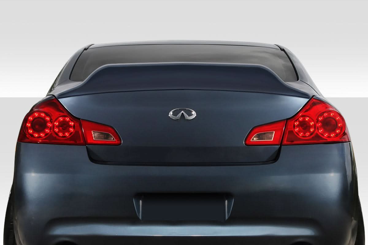 2007-2015 Infiniti G25 G35 G37 Q40 Drift Style Rear Wing Spoiler - FRP